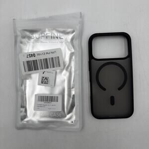 SUPFINE Magnetic for iPhone 17 Pro Case (Compatible with 17 Pro, Black
